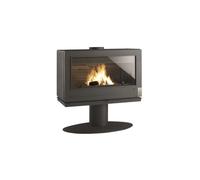SUPRA Poêle à Bois Maonie 11,5 kW Fonte Noir FR9016190B Bûches 50 cm