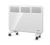 Supra Radiateur convecteur QUICKFIX1500 1500W programmable pour salle de bains mural/roulettes Blanc
