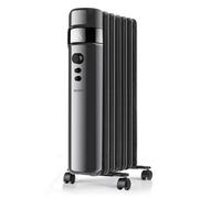 Supra Radiateur à bain d'huile OREANOIR1500 1500 W 3 puissances Thermostat Noir