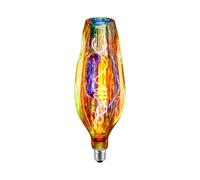 Suprema, Ampoule Décorative, Déco Géante Bouteille Finition Arc-en-ciel, Dimmerable, Lumière Chaude 1800K, Culot E27