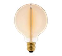 Suprema Ampoule LED Décorative en Forme de Globe avec Effet Fil de Lumière Suspendu, Non Dimmable (Ambrée)
