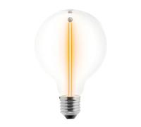 Suprema Ampoule LED Décorative en Forme de Globe avec Effet Fil de Lumière Suspendu, Non Dimmable (Transparente)
