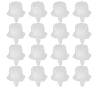 SUPVOX 100 Pièces de Pièces de Système D'irrigation Goutte à Goutte Tête Réglable, Accessoires en PP 4 Mm pour Plantes en Serrage et Pots, Débit 0-70 L/h
