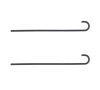 SUPVOX 2 Ensembles Béquille de Fête Noire en Plastique pour Halloween | Accessoire Cosplay Détachable, Usage Scène et Maison Hantée, Léger, Stable, pour Adolescents
