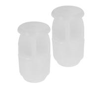 SUPVOX 2 Pièces Adaptateur de Tuyau Piscine 3/4 Pouces en PVC Blanc pour Accessoires Spa et Piscine Enterrée Réduit L'entretien Continu