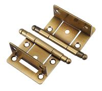 SUPVOX 2 Pièces Charnières en Fer Robustes et Résistantes la Rouille pour Portes D'armoire Meuble, Dispositif de Fermeture pour Penderie et Rangement Chambre