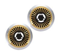 SUPVOX Accessoires Universels pour Cuisinière à Gaz 2 Pièces en Acier Inoxydable, Support de Brûleur Sécurisé et Robuste pour Cuisson Efficace