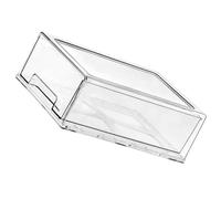 SUPVOX Boîte de Rangement Tiroir Transparent Empilable, Taille Moyenne, en Pet Robuste, Porte-Bijoux et Organiseur de Maquillage de Bureau, pour Produits de Soin et Accessoires de Table,