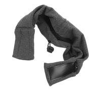 SUPVOX Cache-Oreilles Ajustable pour Chien M en Tissu Doux Gris Foncé, Protection Antibruit Apaisante et Légère pour Petits Chiens, du Bruit pour Voyages, Vétérinaire et Orages