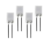 SUPVOX Capteur de Condensation de Rosée 93-100% Hr Haute Sensibilité 4 Pcs en Plastique Noir pour Test de Condensation Fiable et Répétable Couleur Aléatoire