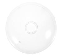 SUPVOX Cloche Micro-Ondes en Verre Légère et Facile à Transporter, Couvercle Alimentaire pour Micro-Ondes Adapté la Cuisine et Protection Anti-éclaboussures