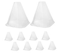 SUPVOX Cloches de Protection pour Plantes Pare-Soleil Léger 10pc en Plastique Réutilisables pour Semis, Adaptées aux Cultures en Extérieur et Agricoles