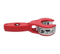 SUPVOX Coupe-tubes à Cliquet Outil de Coupe de Tuyau Main Plastique Alliage de Zinc Rouge pour Tube Vinyle et Tube de Cuivre Coupe Précise en Milieu Industriel