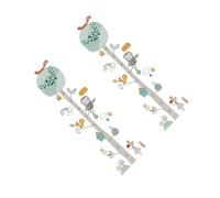 SUPVOX de Décoration et Autocollant Croissance Mural Garçon Toise pour en PVC Motif Animaux Jungle Imperméable Colorée d'garçon Filles Intérieure pour Chambre