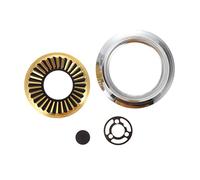 SUPVOX Distributeur Grille Pompe Buse brûleur feu Accessoires cheminée Accessoires pour cheminée Accessoire pour cheminee réducteur à Anneau de gaz poêle en Acier Inoxydable