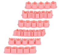 SUPVOX Ensemble de 6 Emporte-pièces de Noël en Pp Rose avec Formes 3d pour Décoration Festive et Pâtisserie Rapide