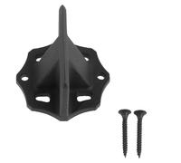 SUPVOX Fendeuse à Bois Portable en Métal Noir et Préparation de Chauffage | Construction Métallique Solide, Base Stable, Réduit les Éclats, pour Cheminée et Poêle à Bois