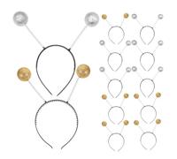 SUPVOX Lot de 12 serre-têtes extraterrestres serre-têtes extraterrestres mignons - Accessoire de déguisement animal - Abeille/Insecte//Insecte pour enfants, femmes et hommes - Fête d'anniversaire
