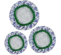 SUPVOX Lot De 3 Couvercles De Bol Réutilisables en Tissu Élastique 8.00X8.00X0.04In Protège-Plats Lavables pour Conservation Alimentaire Et Cuisine Quotidienne