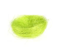 SUPVOX Lot de 3 Mini Nids Artificiels Pâques en Fil Coloré Vert Bonbon, Décoration de Pâques Fait Main, Nid D'œufs pour Bonbons et Petits Objets, Accessoires pour Cages à