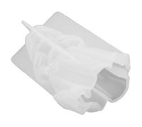 SUPVOX Moule à Bougies en Silicone Petite Princesse, Moule à Savonnette Diy, Blanc, Réutilisable, pour Fabrication de Bougies Parfumées, Loisirs Créatifs Soi-même