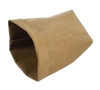 SUPVOX Paquet Décoratif pour Pot de Fleurs et Organisation en Papier Kraft de Rangement Lavable Marron, pour Stockage de Papeterie et Aliments