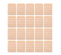 SUPVOX Paquet en Papier Kraft pour Bonbons et Biscuits, 50 Pièces, Paquet D'emballage Alimentaire Décoratifs Motifs Délicats pour Fêtes de Noël et Anniversaires
