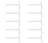 SUPVOX Pièces de rechange pour ressort d'obturateur Ressort de réparation pour volet roulant Acier Blanc Lot de 10 Compatibilité universelle pour réparation de stores à enrouleur à