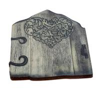 SUPVOX Porte de Fée Bois Ornement de Porte de Fée Décoration de Jardin pour Arbre Statue de Suspendue Décoration Créative pour Jardin