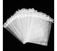 SUPVOX pour Arbres Fruitiers 50 Pièces Filets À Fruits Filets en Maille pour Cerises Réutilisables Et Respirants
