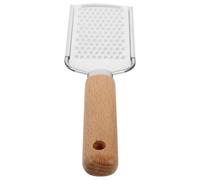 SUPVOX Râpe Plane Multifonction en Acier Inoxydable et Bois Bleu pour Légumes et Fruits, Facile à Nettoyer, Accessoire la Cuisine pour Zesteur et Coupeur Rapide