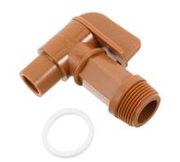SUPVOX Robinet de Récupération D'eau de Pluie 3/4 en Plastique | Structure à Interrupteur Intégrée, Anneau D’étanchéité, Débit Rapide, pour Réservoirs de Stockage et Culture Intérieure
