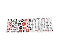 SUPVOX Stickers Muraux Toise pour Chambre Garçon Fille Motif Animaux et Oiseaux Mesure