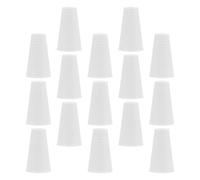 SUPVOX Tirettes de Cordon de Rideau Design Élégant 50 Pièces Installation Facile en Plastique Blanc pour Décoration Intérieure et Chambres