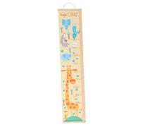 SUPVOX Toise Murale Style Scandinave Garçon Fille avec Règle Mesure Hauteur Toile Peinte Toise Murale Garçon Fille Décor Chambre avec Motif Girafe