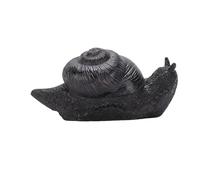 SUPYINI Cache-clés en Résine en Forme D'escargot Réaliste, Porte-clés caché, Coffre-fort pour Statue Décorative de Jardin Extérieur avec Compartiment de Rangement Résistant aux