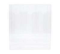 SUPYINI Distributeur de Cartes, Organisateur en Acrylique à 3 Fentes avec Base Transparente pour Cartes de Visite, de Membre