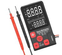 SUPYINI Multimètre Numérique, Testeur de Tension True RMS Ultra-mince | Boîtier ABS, Mesure de Tension/fréquence CA, Alarme de Fil Sous Tension, Sonde Haute sensibilité Intégrée, Batterie 240 MAh