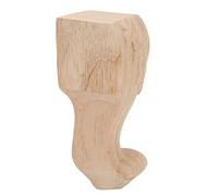 SUPYINI Pieds D'armoire Sculptés, Pieds de Meubles Ajourés en Bois de | Sculpture en Bois Massif, Gravure de Style Américain, Adaptée au Meuble TV de Table Basse, Décoration D'hôtel de Maison