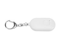 SUPYINI Porte-clés D'alarme de sécurité étanche 130 DB avec Lampe de Poche LED pour Les Situations d'urgence, Idéal pour Les Joggeurs et Les Personnes âgées - Blanc