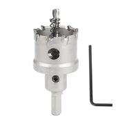 SUQIN 42mm Foret De Scie Cloche En Métal,TCT Scie Cloche En Carbure,Coupe-trou En Carbure De Tungstène,Coupe-trou industriel Pour l'acier inoxydable,Le Métal,l'alliage,Le Bois Et Les Plastiques