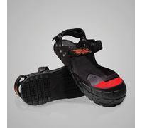 Sur-chaussures de sécurité antidérapantes avec embout de protection. T. 45 au 47.