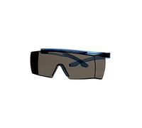 3M Surlunettes de sécurité SecureFit 3700 – branches bleues, écran gris, antibuée Scotchgard – x20