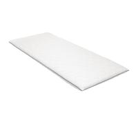 sur-Matelas 120 x 200 cm Mousse à Mémoire de Forme Visco 6 cm | Mousse viscoélastique alvéolée, housse lavable, fermeture éclair intégrale, soutien colonne vertébrale, couchage 120x200