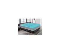 Sur-Matelas 120x190 en mousse à mémoire 5cm MyMemory système de support à 9 zones