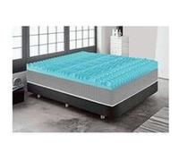 Sur-Matelas 120x190 en mousse à mémoire 5cm MyMemory système de support à 9 zones G
