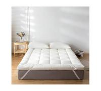 sur-Matelas 120x190cm 140x200cm Matelassé Surmatelas Épaisseur 4cm Doux Et Respirant Duvet Alternatif Matelas avec 4 Bandes d'angle Élastiques(Thick-4cm,FULL-120x200cm)