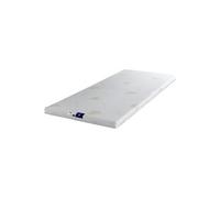 Sur-matelas 4cm 130x190 Mousse à Mémoire de Forme Massante 55Kg/m3 Déhoussable Housse Lavable à 30° à l'Aloe Vera 130x190