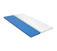 Sur-matelas 90x200 cm Mousse à Mémoire de Forme Visco Protège-matelas vidaXL