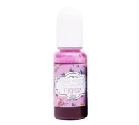 Surakey Pigment Resine Epoxy Liquide 20 Couleurs 10 ML Pigment Concentrée Colorant Resine Epoxy pour Coloration Résine, Fabrication Bijoux, Peinture, Artisanat (Violacé Rouge)